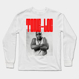 Tone-Loc ••• Faded Style 90s Aesthetic Long Sleeve T-Shirt